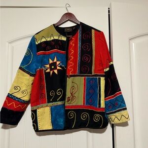 Allure Multicolor Artistic Jacket
